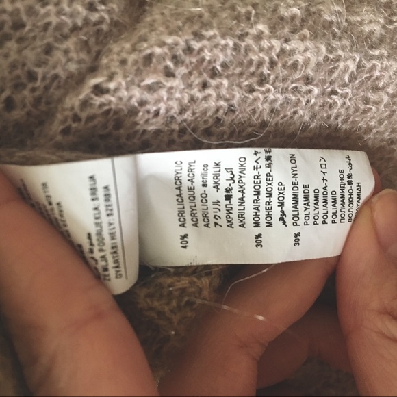 United Colors, color block sweater pink caramel - Picture 4 of 6